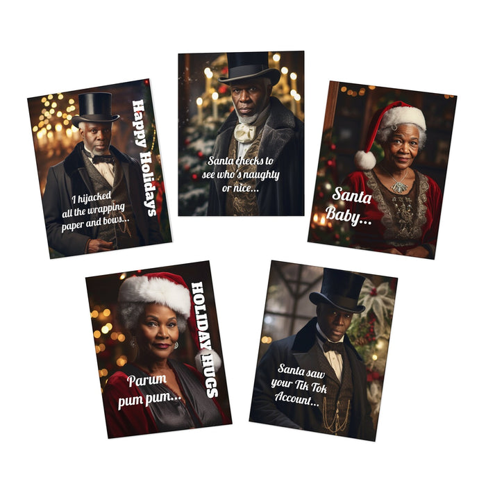 Grown Folks Holiday Wishes: A 5-Pack of Festive Cards That Give Back - Part 2